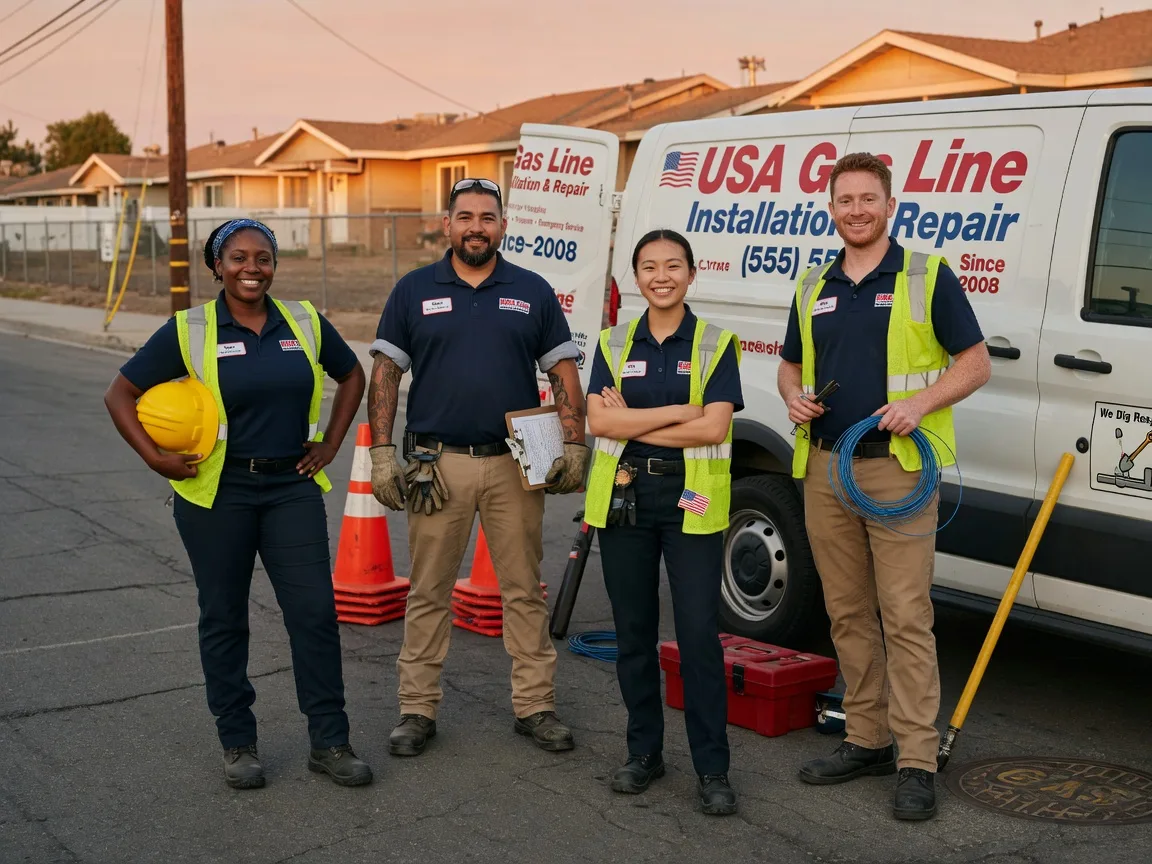 Gas Line Installation company in Panama, IA